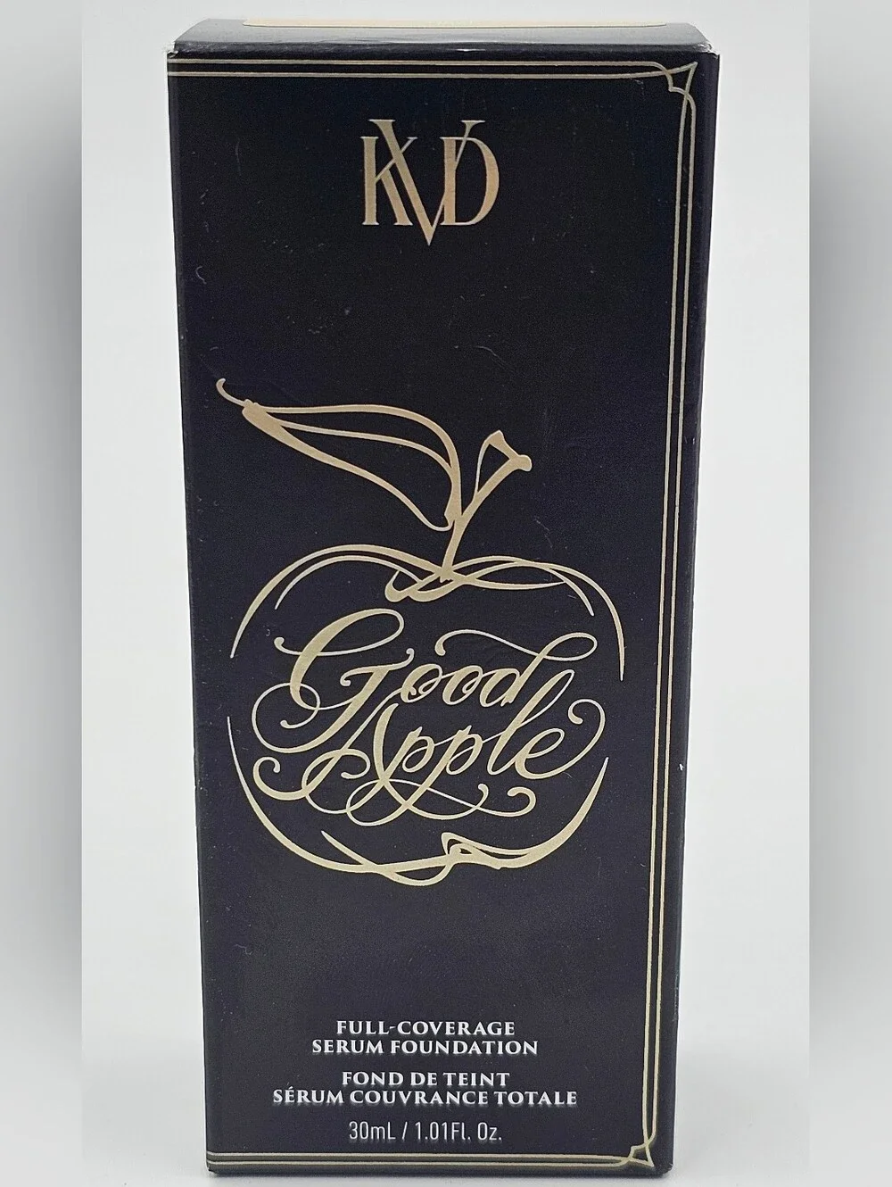 KVD Good Apple Full Coverage Serum Foundation Shade Light 010 1.01 fl oz